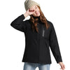 MANTEAU CHAUFFANT NOIR POUR FEMME - Veste Chauffante