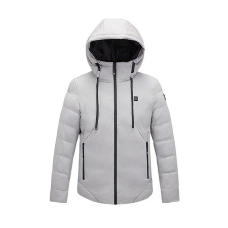 DOUDOUNE CHAUFFANTE GRISE - Veste Chauffante