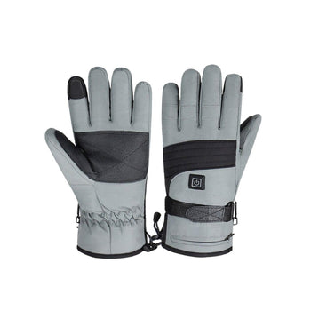 GANTS CHAUFFANTS GRIS - Veste Chauffante