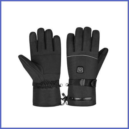 GANTS CHAUFFANTS NOIRS - Veste Chauffante