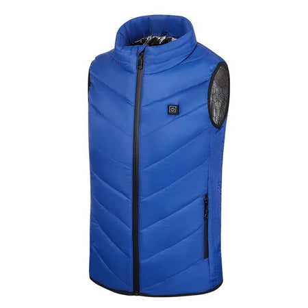 GILET CHAUFFANT BLEU POUR ENFANT - Veste Chauffante
