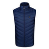 GILET CHAUFFANT BLEU - Veste Chauffante