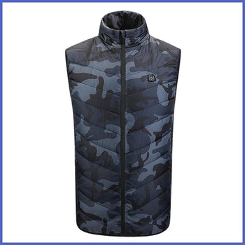 GILET CHAUFFANT CAMOUFLAGE - Veste Chauffante