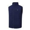 GILET CHAUFFANT EN POLAIRE BLEUE - Veste Chauffante