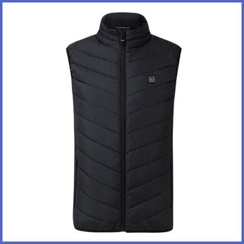 GILET CHAUFFANT NOIR - Veste Chauffante