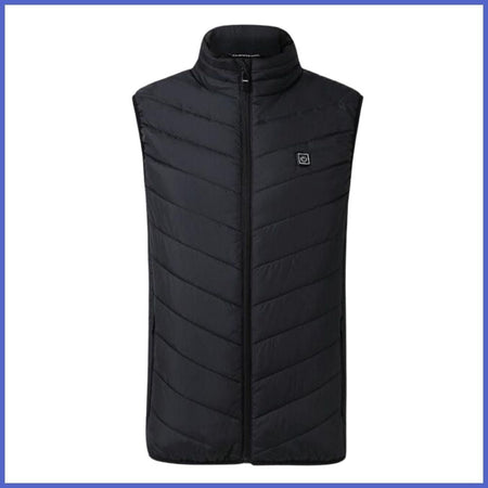 GILET CHAUFFANT NOIR - Veste Chauffante