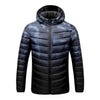 VESTE CHAUFFANTE CAMO BLEU - Veste Chauffante
